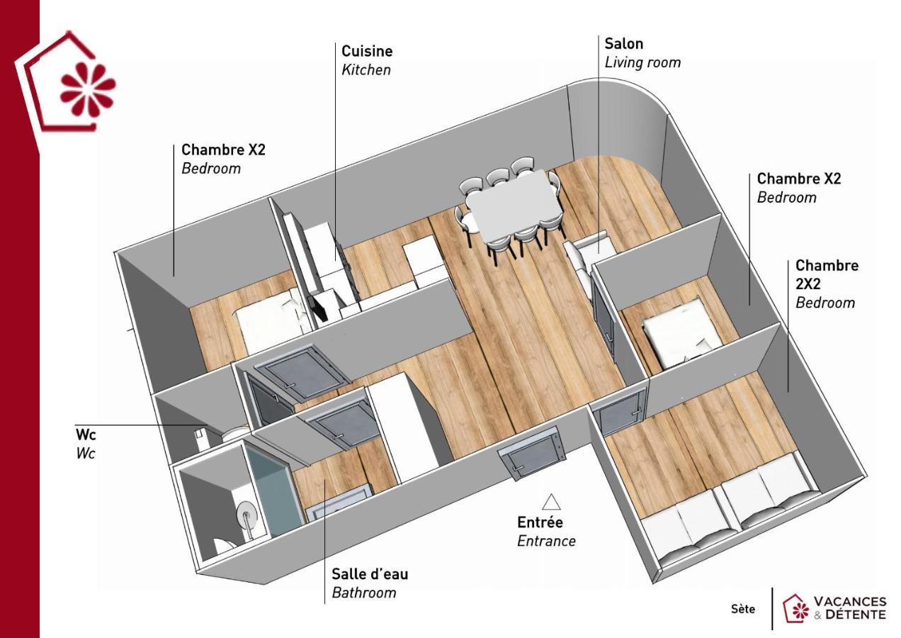 Grand Appartement Au Coeur De セット エクステリア 写真